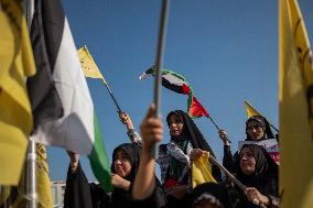 Pro Palestine Rally In Tehran, Iran