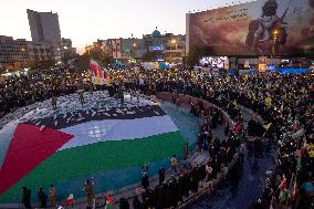 Pro Palestine Rally In Tehran, Iran