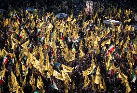 Pro Palestine Rally In Tehran, Iran