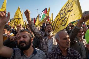 Pro Palestine Rally In Tehran, Iran