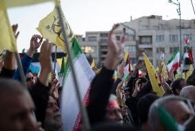 Pro Palestine Rally In Tehran, Iran