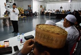 Indonesia's Presidential Candidate Prabowo Subianto