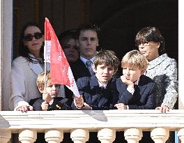 NO TABLOIDS - Monaco National Day Celebrations - Balcony