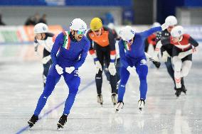 (SP)CHINA-BEIJING-SPEED SKATING-ISU WORLD CUP-DAY 3(CN)