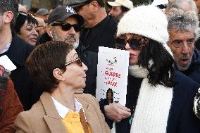 Silent March For Peace - Paris