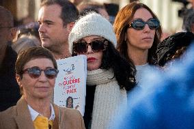 Silent March For Peace - Paris