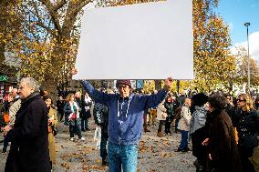 Silent March For Peace - Paris