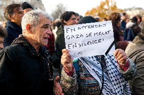 Silent March For Peace - Paris