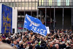 Silent March for Peace - Paris