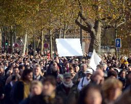 Silent March for Peace - Paris