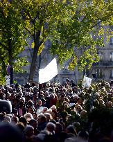 Silent March for Peace - Paris