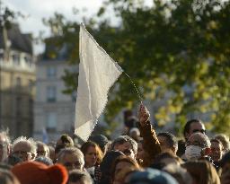 Silent March for Peace - Paris