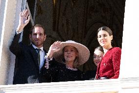 NO TABLOIDS: Monaco National Day Celebrations- Balcony