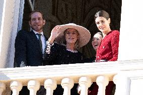 NO TABLOIDS: Monaco National Day Celebrations- Balcony