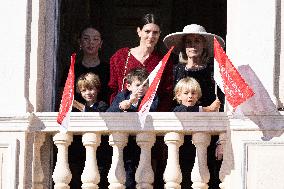 NO TABLOIDS: Monaco National Day Celebrations- Balcony