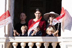 NO TABLOIDS: Monaco National Day Celebrations- Balcony