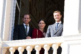 NO TABLOIDS: Monaco National Day Celebrations- Balcony