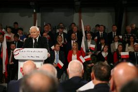 Jaroslaw Kaczynski During Independence Day In Krakow