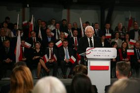 Jaroslaw Kaczynski During Independence Day In Krakow