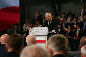 Jaroslaw Kaczynski During Independence Day In Krakow