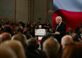 Jaroslaw Kaczynski During Independence Day In Krakow