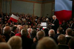 Jaroslaw Kaczynski During Independence Day In Krakow