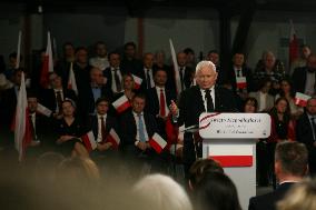 Jaroslaw Kaczynski During Independence Day In Krakow