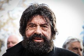 Paris Hosts A Silent March For Peace And Against The War Between Israel And Hamas