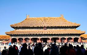 Forbidden City Scenery in Beijing