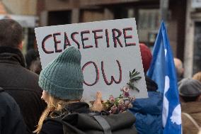 Jews And Palaestinian Peace Walk In Cologne