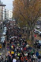 Jews And Palaestinian Peace Walk In Cologne