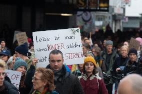 Jews And Palaestinian Peace Walk In Cologne