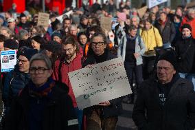 Jews And Palaestinian Peace Walk In Cologne