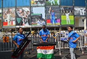 ICC Men's Cricket World Cup 2003 Final Celebration At Kolkata, India.