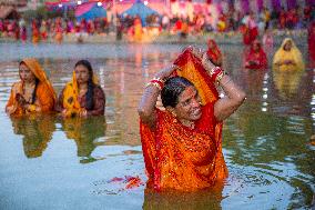 Chhath Festival Celebrated In Nepal