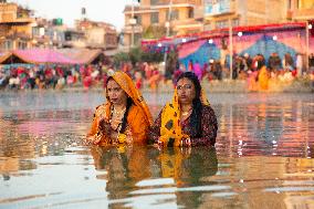 Chhath Festival Celebrated In Nepal