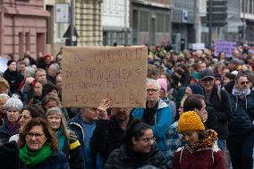 Jews And Palaestinian Peace Walk In Cologne