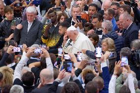 Pope Francis Observes The 7th World Day Of The Poor