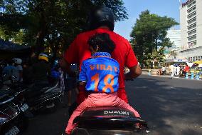 ICC Men's Cricket World Cup 2003 Final Celebration At Kolkata, India.