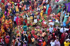 Chhath Puja Festival In Assam