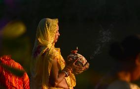 Chhath Puja Celebrated In Dimapur, India