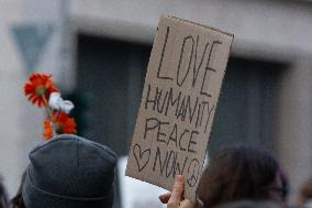 Jews And Palaestinian Peace Walk In Cologne