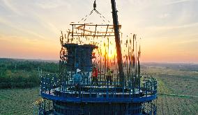 Shanghai-Nanjing Hefei High-speed Railway Construction