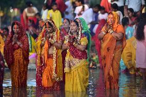 Chhath Puja Festival In Assam