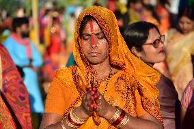 Chhath Puja Festival In Assam