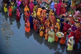 Chhath Puja Festival In Assam