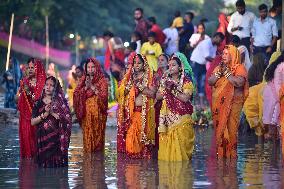 Chhath Puja Festival In Assam