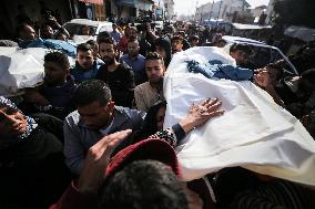 Funeral For Journalists Killed In Gaza, Palestine