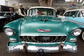 PAKISTAN-PESHAWAR-VINTAGE CAR SHOW