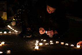 Candlelight Vigil for Gaza in Washington, DC